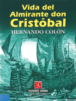 cover image of Vida del almirante don Cristóbal